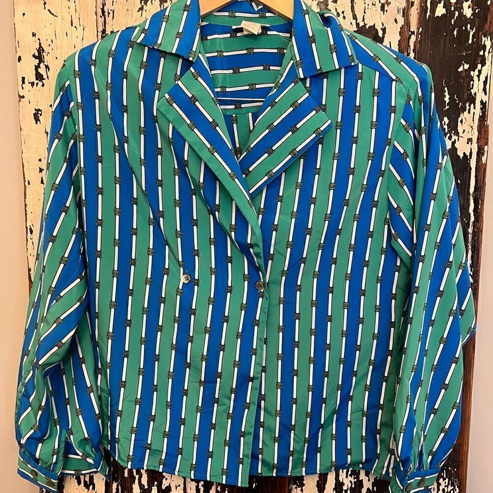 Vintage John Meyer women’s Blouse. Size 10